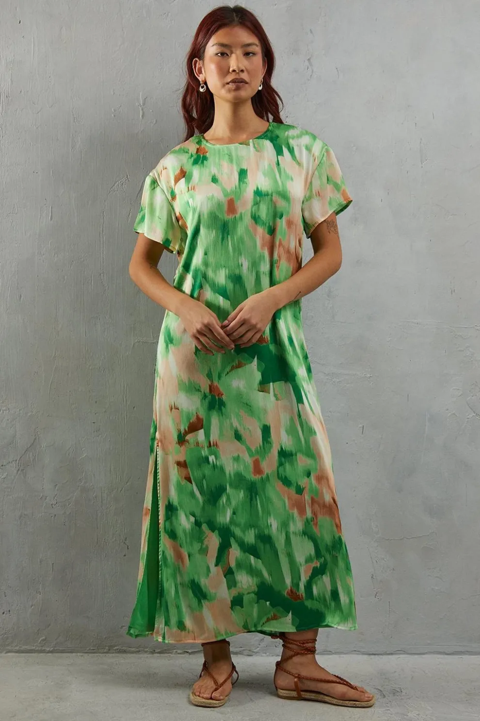 Oversized Midi T-shirt Dress | Nasty Gal